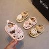 Girls' Infant Baby Shoes Squeaky Shoes Summer New Infant Princess Sandals 0-1 Year Old Small Kids Shoes