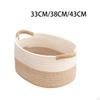 Rope Woven Storage Basket Soft Bins for Room Office