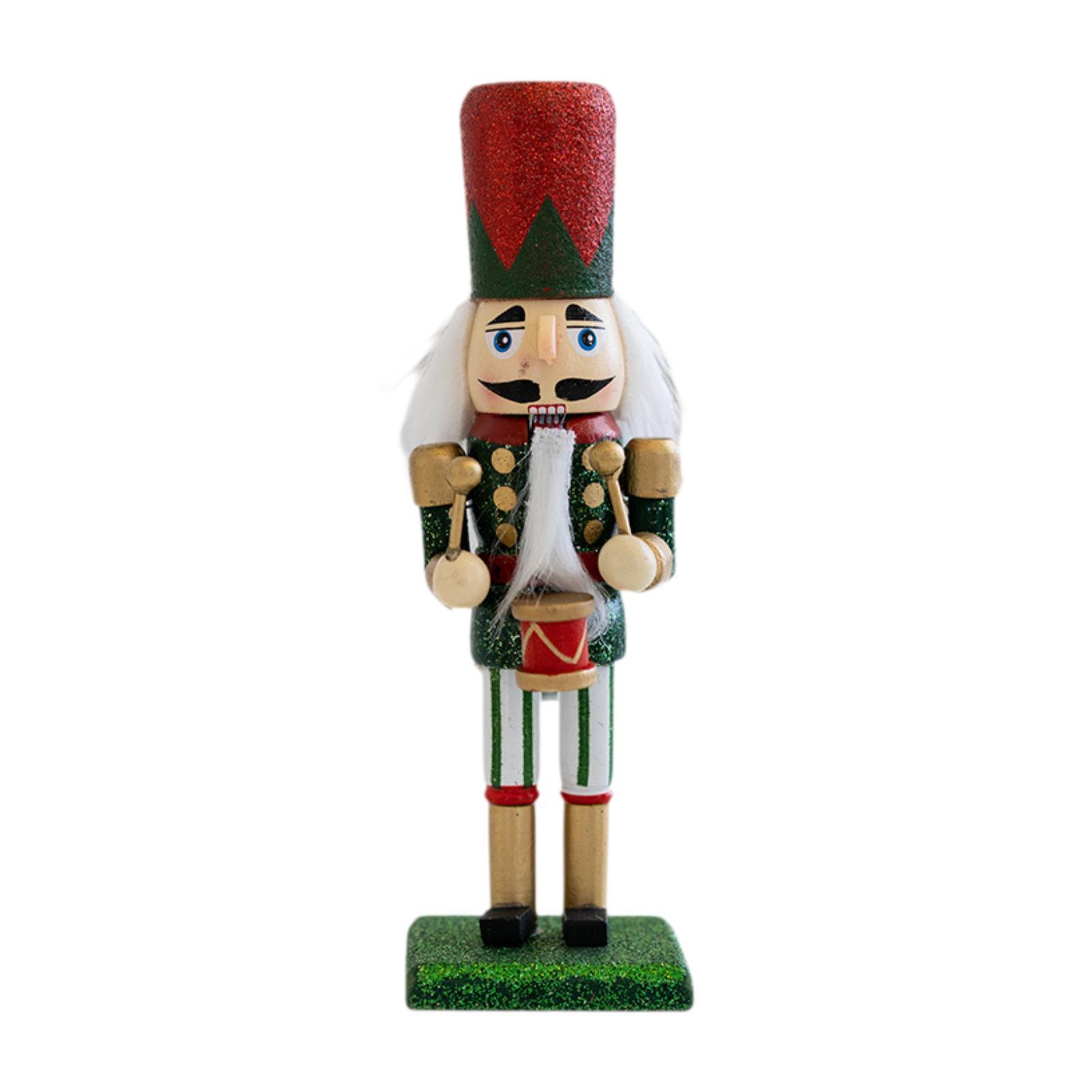 

Christmas Nutcracker Traditional (16cm Tall) Christmas Decor Tabletop Ornament for Shelves Christmas Shelf Holiday Gift Tabletop