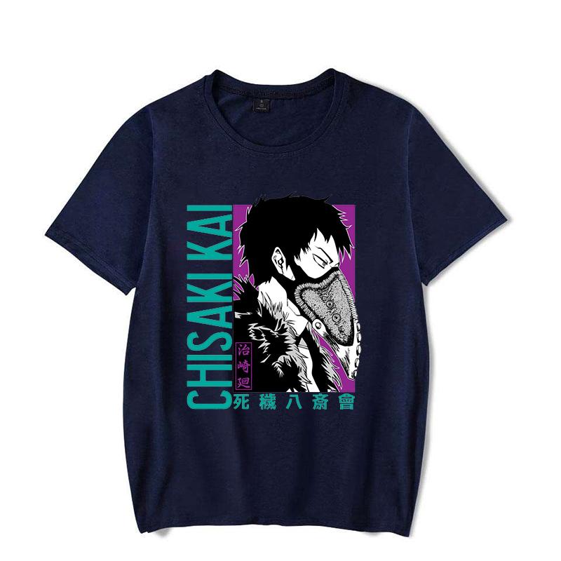 Fashion Anime Chisaki Kai Printed Short Sleeve Anime Chisaki Kai T-Shirt For Women Summer Casual T-Shirts Creative Tops