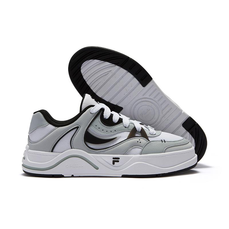FILA Fusion 50-50 Casual Low-Top Sneakers Men sneakers White Gray T12M432201FWG