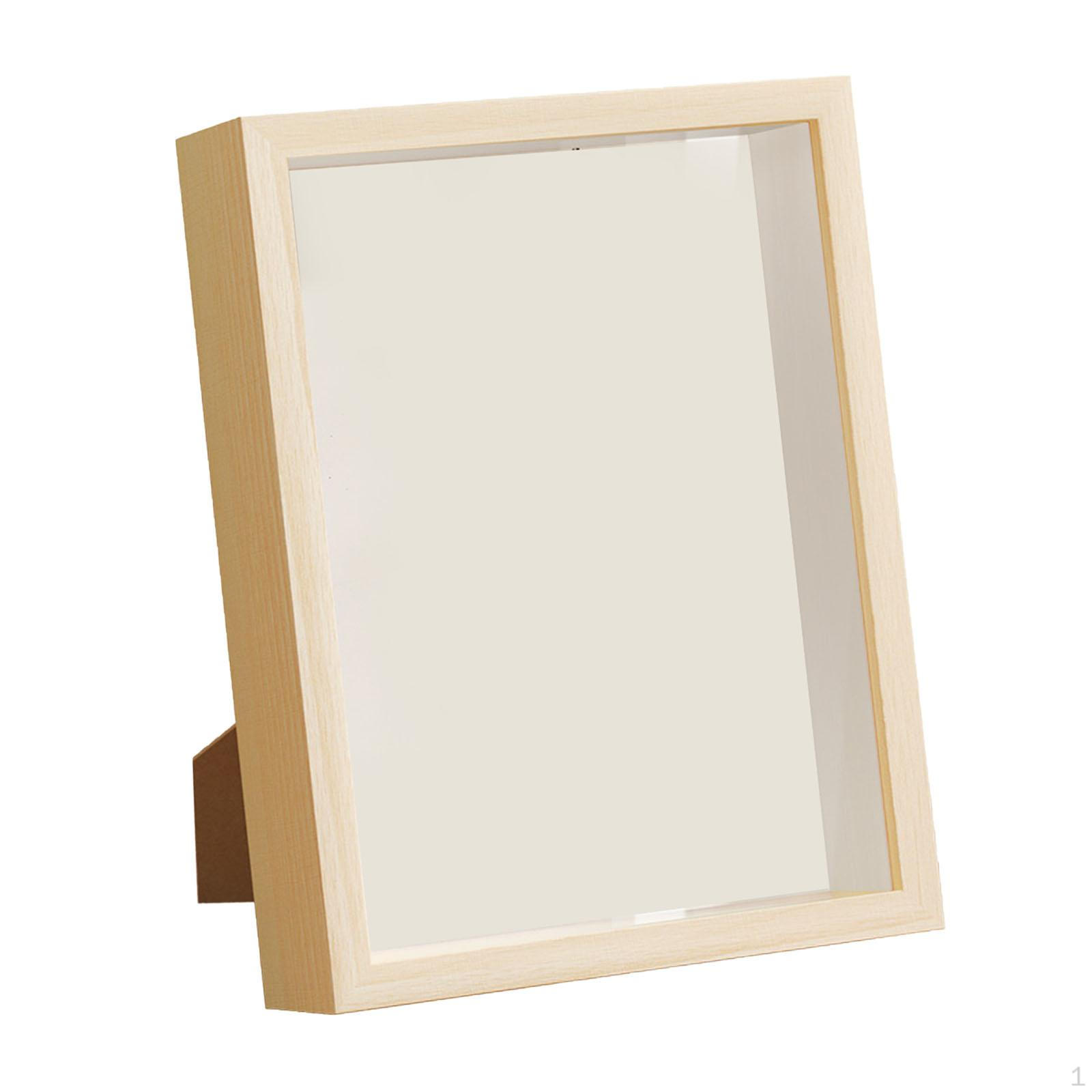 

Рамка для теневого ящика своими руками, прямоугольная картина для демонстрации сухоцветов Wood Color