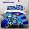 metarunner Pattern Bedding Quilt Set Quilt Cover Pillowcase Home Decoration Birthday Gift (1 * duvet cover + 2 * pillowcase, without core)
