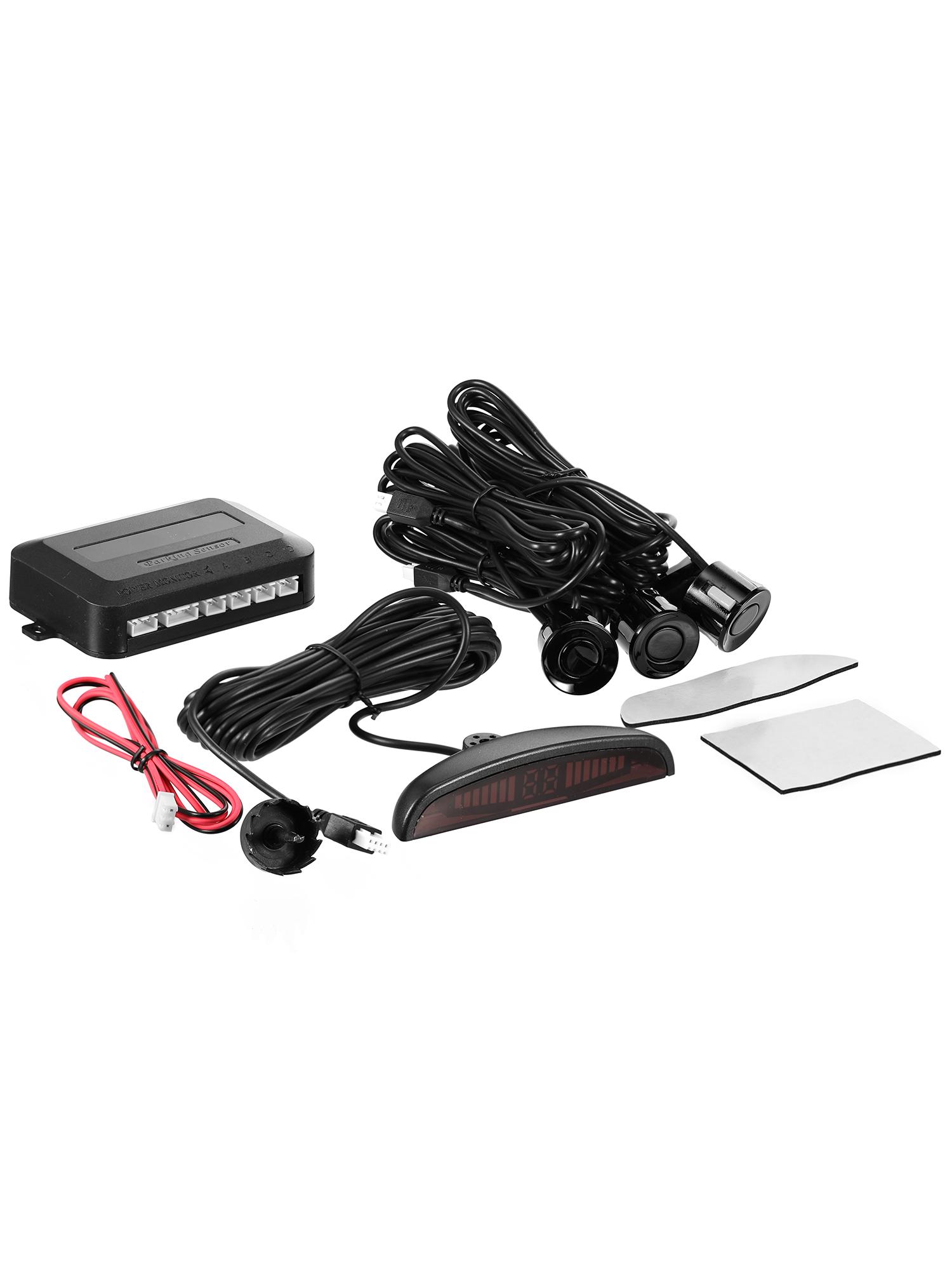 

Parking sensors with LED display, 4 sensors, and sound function.