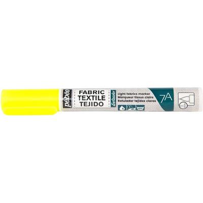 Textile Marker - PEBEO - 7A - Fine Tip 1 Mm - Yellow Color - For Mixed Adults