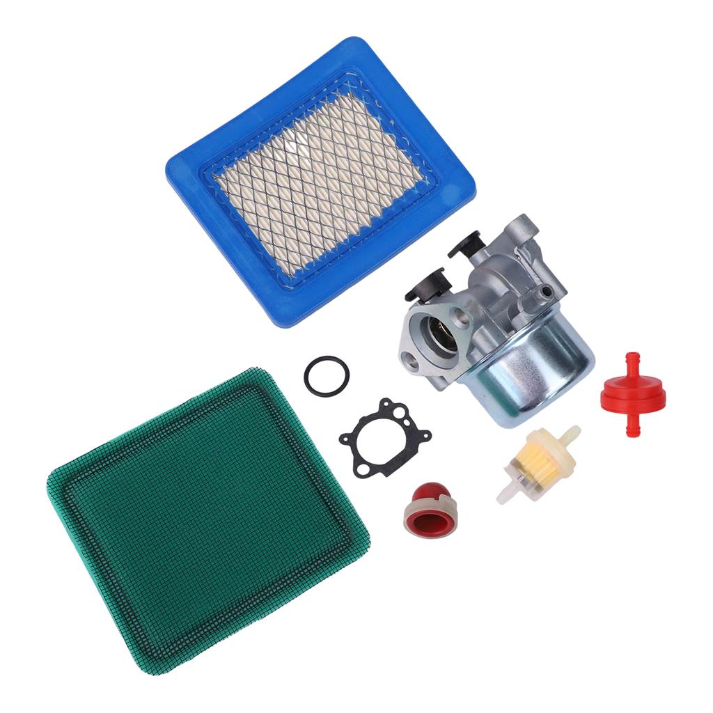 Ersatz-Vergaser-Kit mit Luftfilter für BS 675 190cc Rasenmäher Aluminiummaterial für langlebigen Einsatz