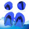 1 Pair Swim Paddles Hand With Adjustable Strap Multi-color Swimming Training Equipment For Women Men Children