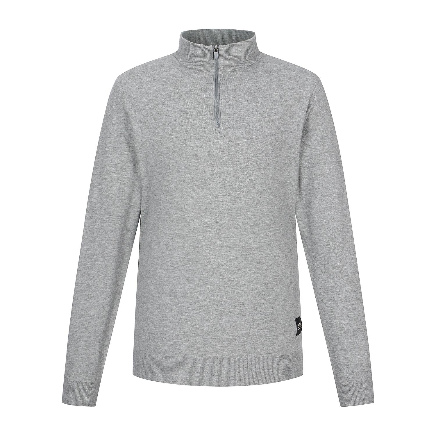 Superior Men S Zip-Up Sweater Grey (Im0Drd30134) Gray.Im0Drd30134/105