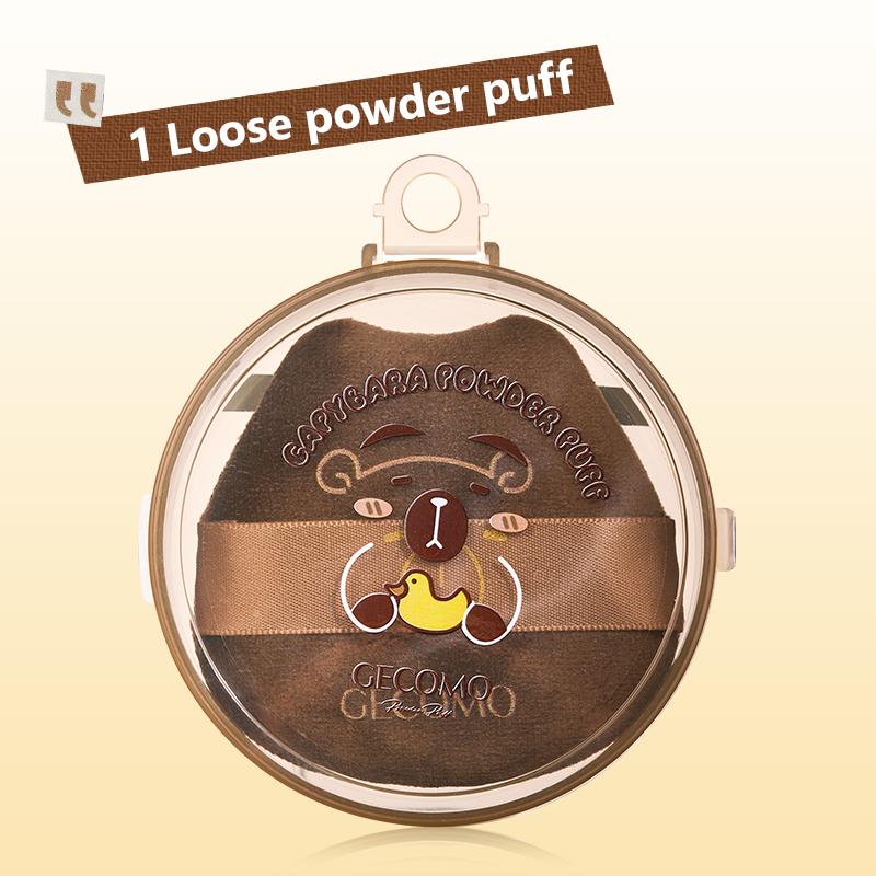 Puf Nou GECOMO Kapi Bara Puf de Pudră Modelare Drăguță Moale Umed și Uscat Pufuri pentru Pudră Liberă Pudră Cushion