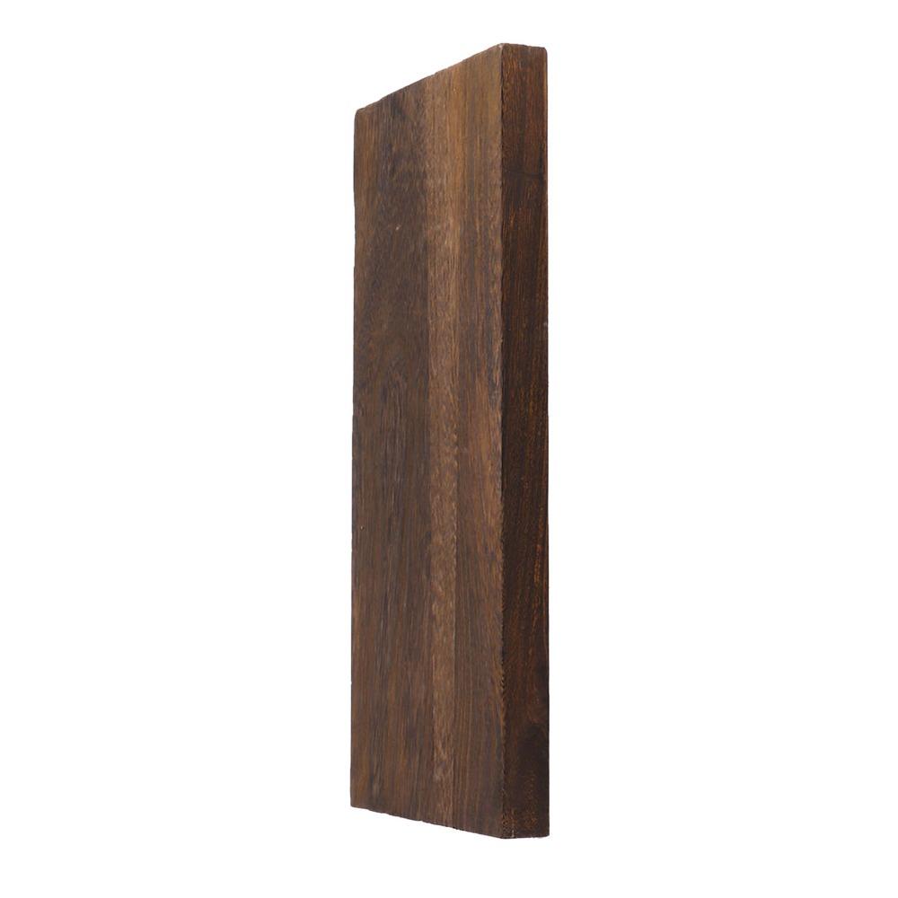 Rustic Wood Wall Mounted Shelves Brown Paulownia Wood Shelf Display Rack Floating Shelf  Bedroom