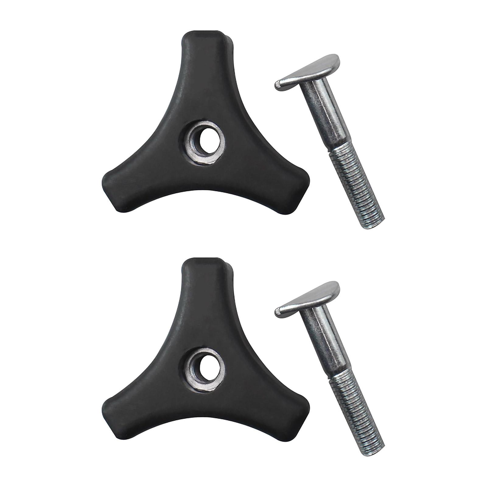 

Треугольная ручка-кнопка винт гайка для газонокосилки надежный захват пластиковый дизайн универсальный садовый инструмент аксессуар