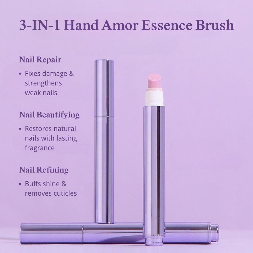 Nail Brush Repairs Nail Cuticle, Moisturizes And Breakage And , Tough And Glossy Nail Oil 3.5ml