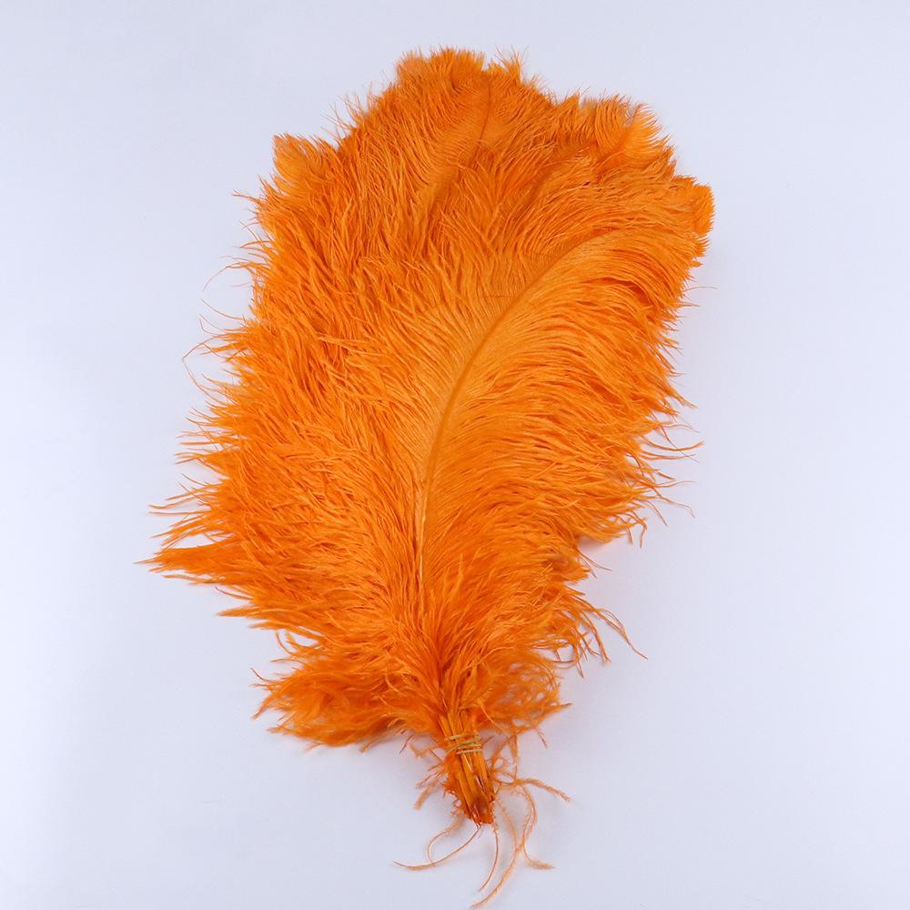 Struisvogelhaar 60-65Cm Zuid-Afrikaans Geïmporteerd Veer Sieraden Accessoires Mode Populair Decoratieve Ornamenten Dons Katoen