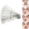 12Pcs Fashion Beauty DIY Eyebrow Template Brow Stencils Card Makeup Tool Eye Grooming