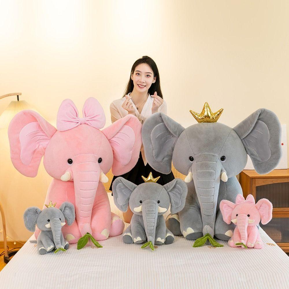 Cartoon Cartoon Elephant Plushie Creative Animal Stuffed Toys  Boys and Girls