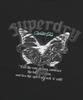 Syupeodeulai Butterfly T-Shirt Black