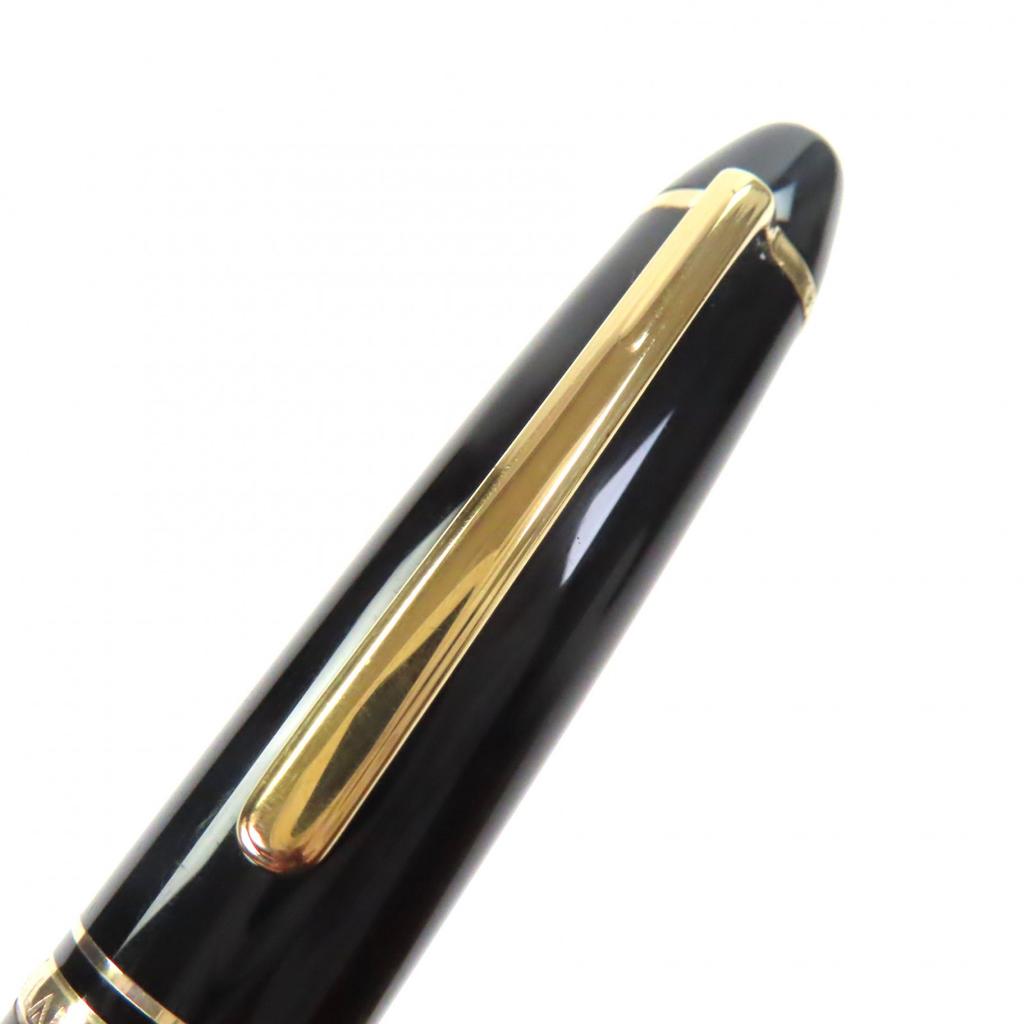 Very Good MONTBLANC fountain pen Meisterstück 146 white star black 14K mens Used