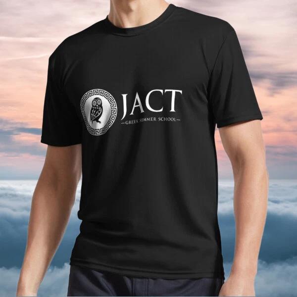 New Shirt JACT logo white Active Logo TEE T-Shirt Funny American Size S to 5XL L