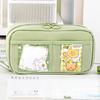 Transparent Pencil Case For Girls 2026 New High-Capacity Stationery Box High Aesthetic Pencil Case For Middle School