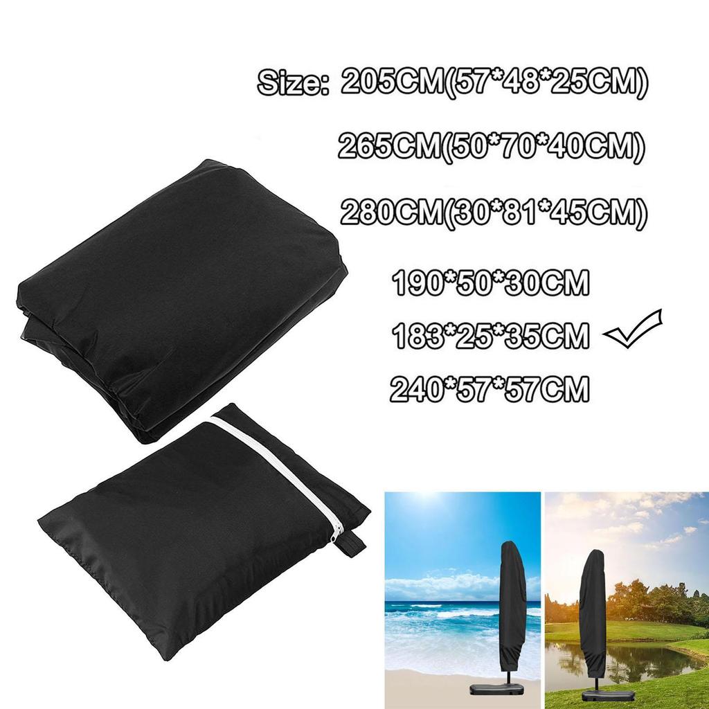 Patio Umbrella Cover with Enhanced Sun Protection