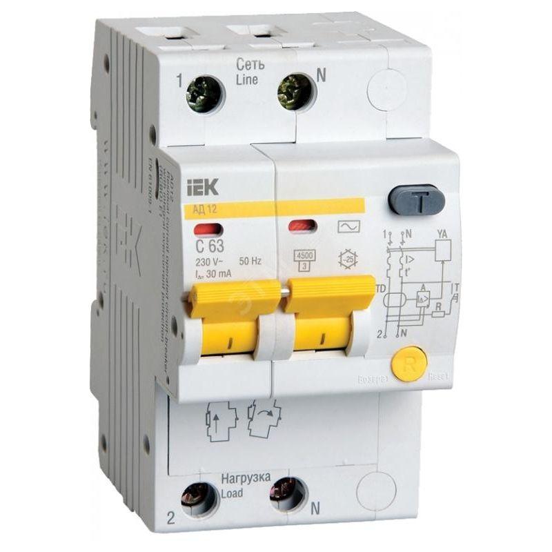 

Дифференциальный автомат Иек Мад10-2-006-c-010