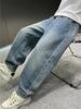 Boys' Versatile Spring & Autumn Casual Loose Jeans - Trendy Long Pants for Kids