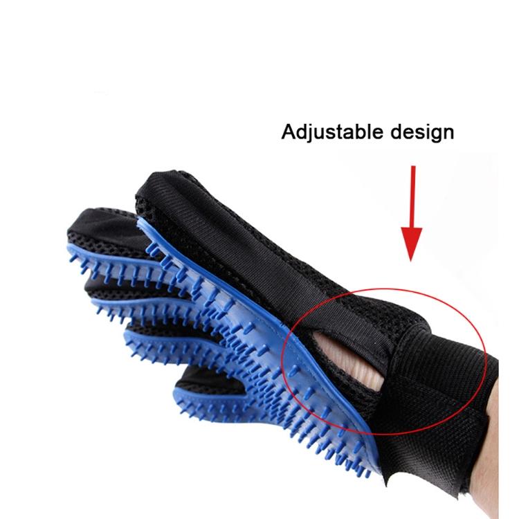 Cat Dog 2-In-1 Pet Massage Gloves,Double Side Pet Hair Cleaner Grooming Glove