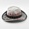 Halloween Skull Print Jazz hat Party Props Dress Up Hat Men Cosplay Costume Accessories