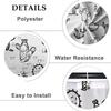 Cartoon Cactus Shower Curtain Tropical Plants Mexican Texas Minimalism Black And White Decorative Artistical Shower Curtains For