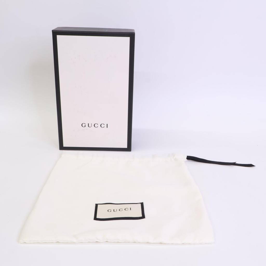 Gucci [Stan Bardzo Dobry] 307987 CWC1R 1000 Skóra Guccissima Zapinany na Zamek Długi Portfel Długi Portfel (z kieszenią na monety) czarnyUżywany