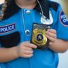 Simulation Cosplay Polizei Rollenspiel Spielzeug Verkleiden Rollenspiel Polizei Spezielles Abzeichen Mit Kettengürtelclip Halloween Kostüm