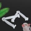 10pcs White Newborn Animals Cord Clamp Anti-slip Hemostatic Disposable Clips  Goat