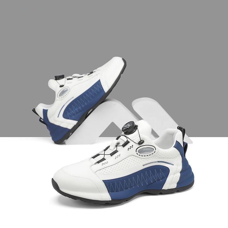 Tênis masculinos chunky Sapatos Casuais para homens Sapatos de Golfe Couro PU Masculino Estilo Casal Tênis de Golfe 2025 Sapatos Outono Inverno Tamanho 44