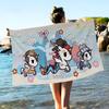 Japan Anime Tokidoki Big Microfiber Beach Towels Quick Dry Towel Sand Beach Towels Pool Towel for Travel Swim Pool Yoga