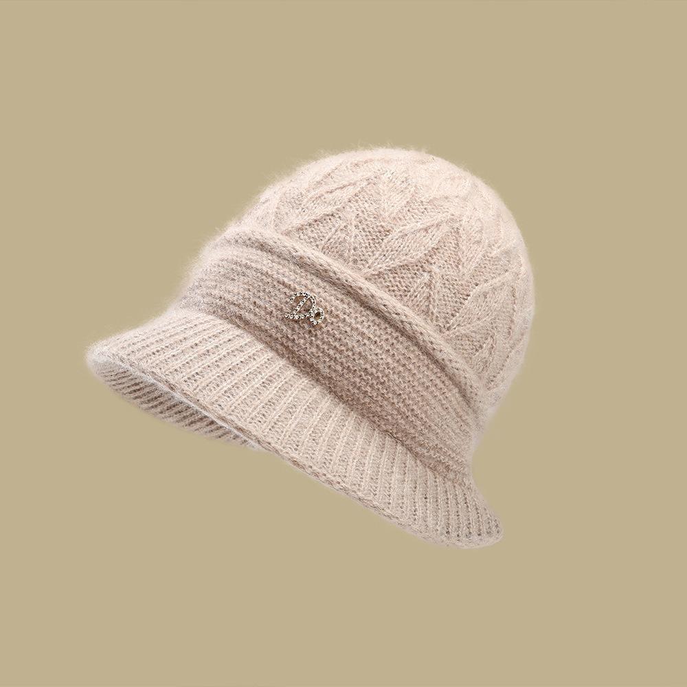 Dzianinowe czapki typu bonnet Elegancka czapka wciągana Nowa ciepła czapka Sporty na świeżym powietrzu