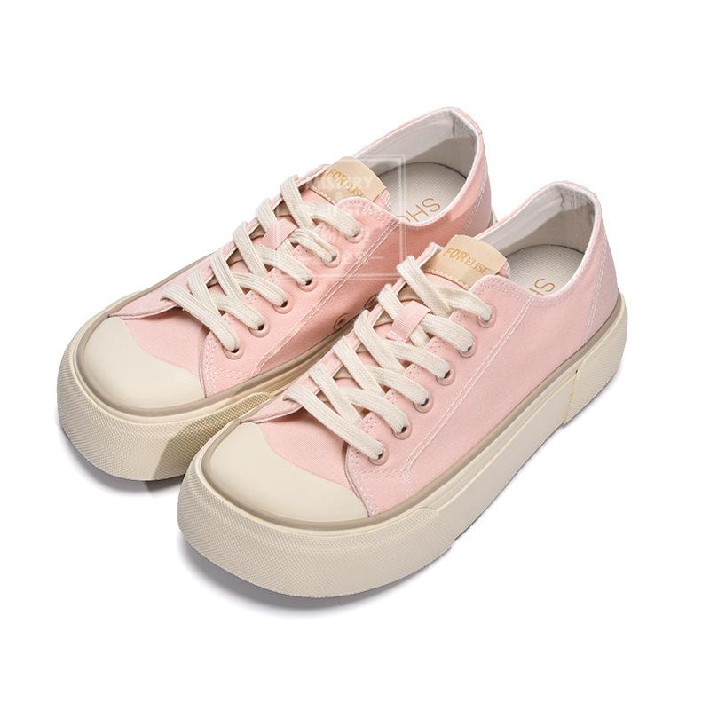 New hot-selling new platform mango head canvas shoes 1306