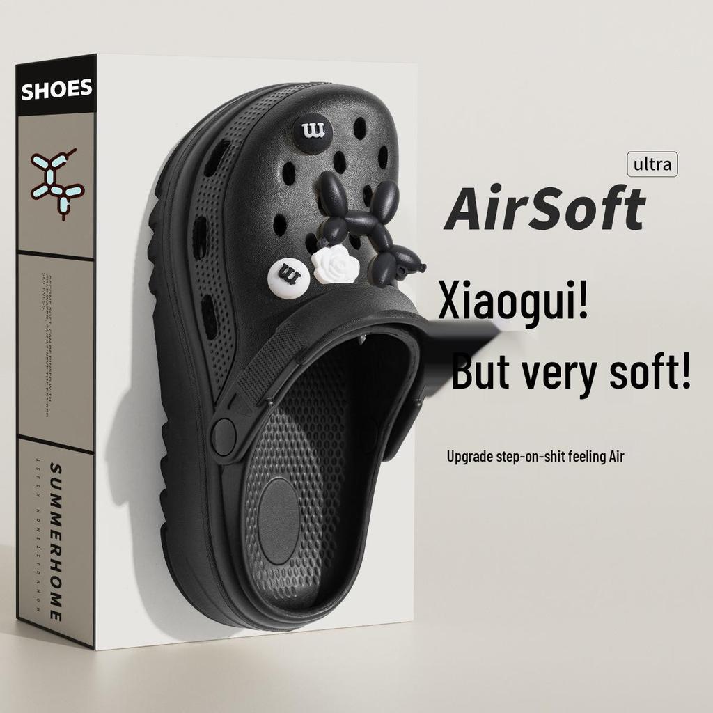 Women's Thick-Soled Non-Slip Summer Sandals: Breathable, Outdoor-Ready, Comfortable Slippers