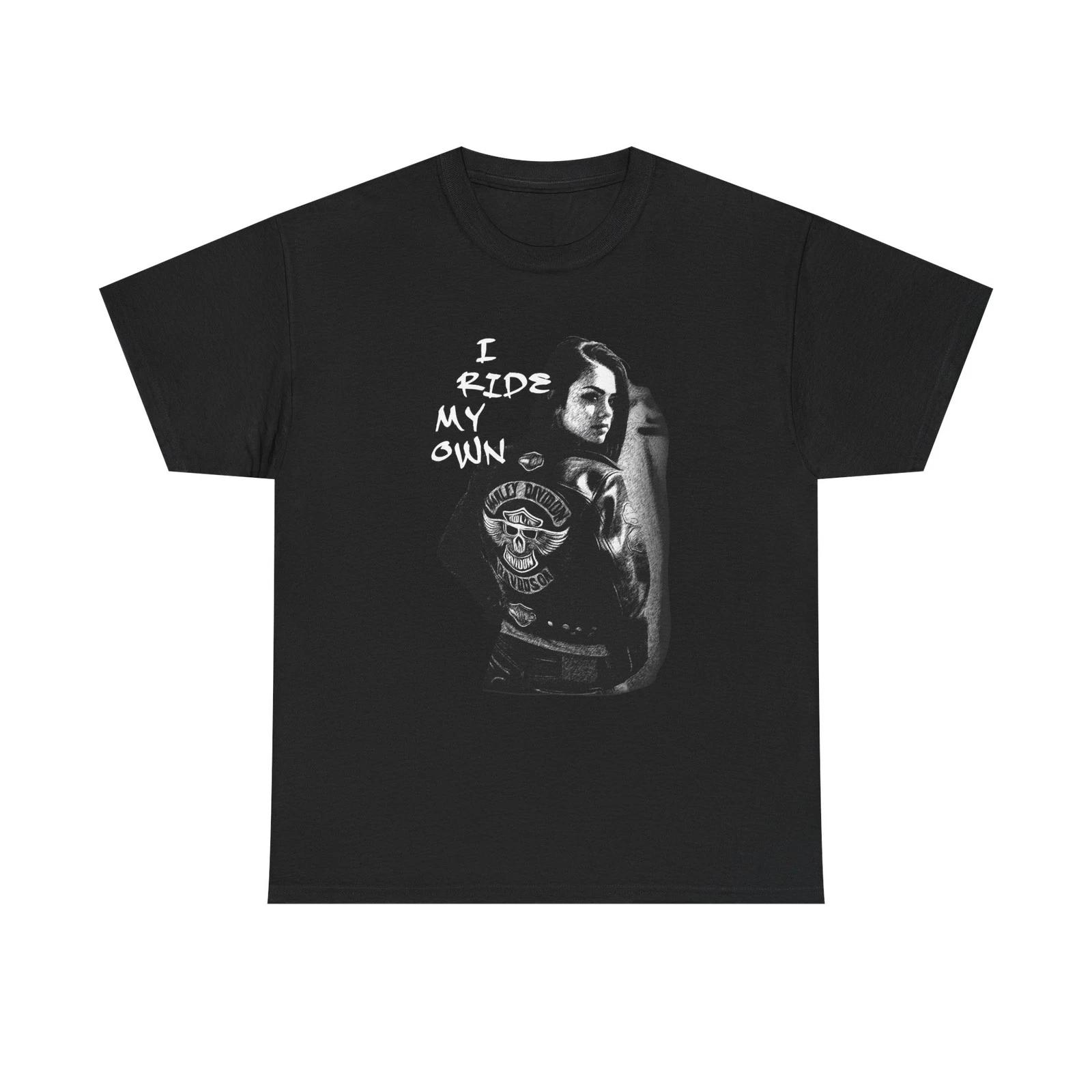 I Ride My Own Biker T-Shirt XL