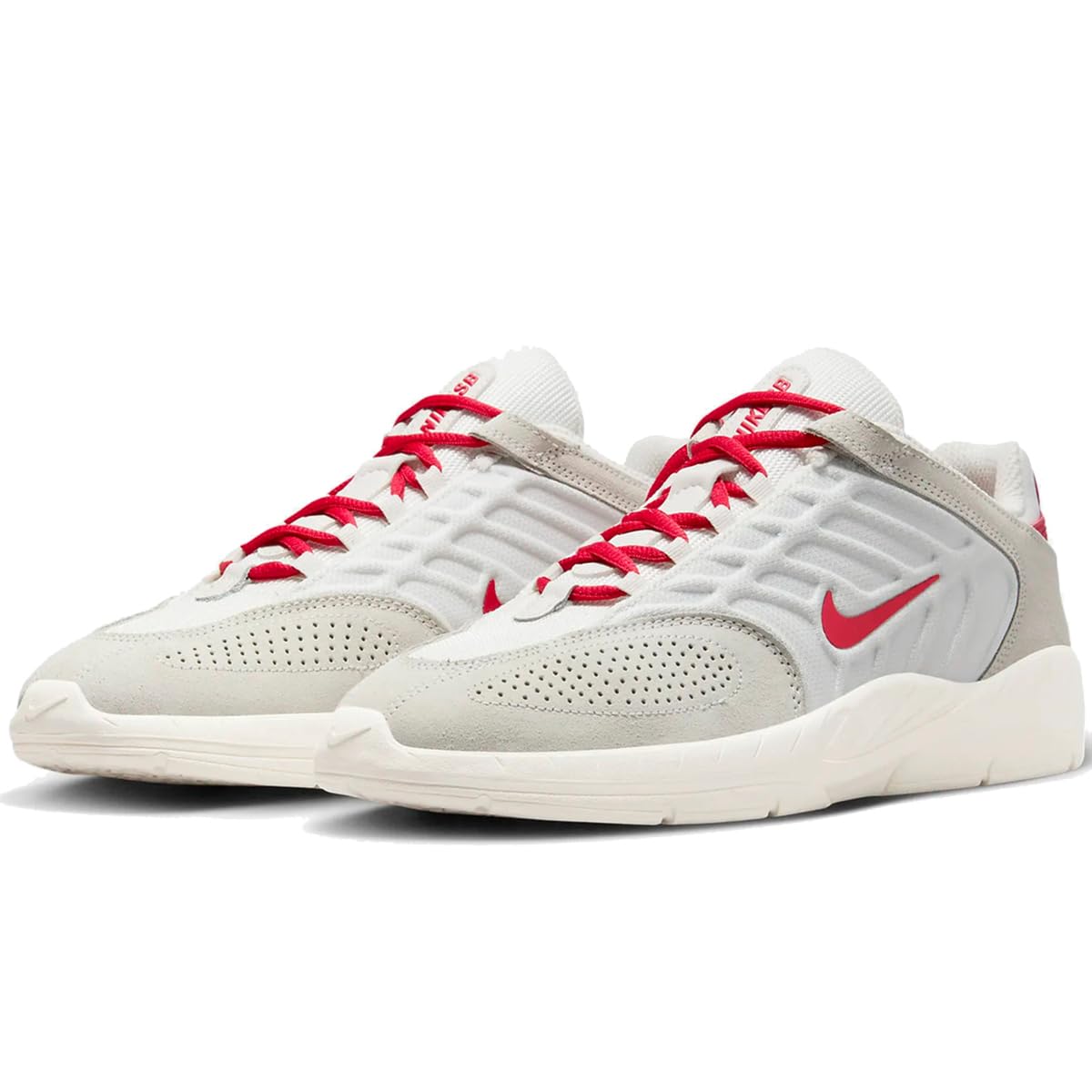 Nike SB Vertebrae Summit Size Authentic Nike Japan Product FD4691-100, White/Phantom/Sail/University Red, 24.5cm,