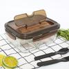 Lock&Lock Divided Glass Lunch Box