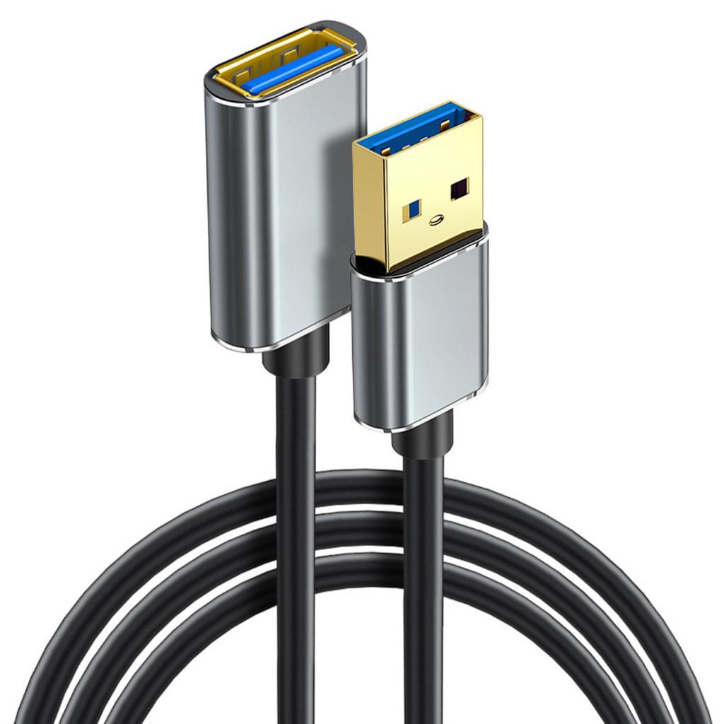 Premium USB3.0 Male To Female Data Cable USB3.0 Extender Highly Speed 5Gbps Data Syncing Durability Housing MultiDevice Support