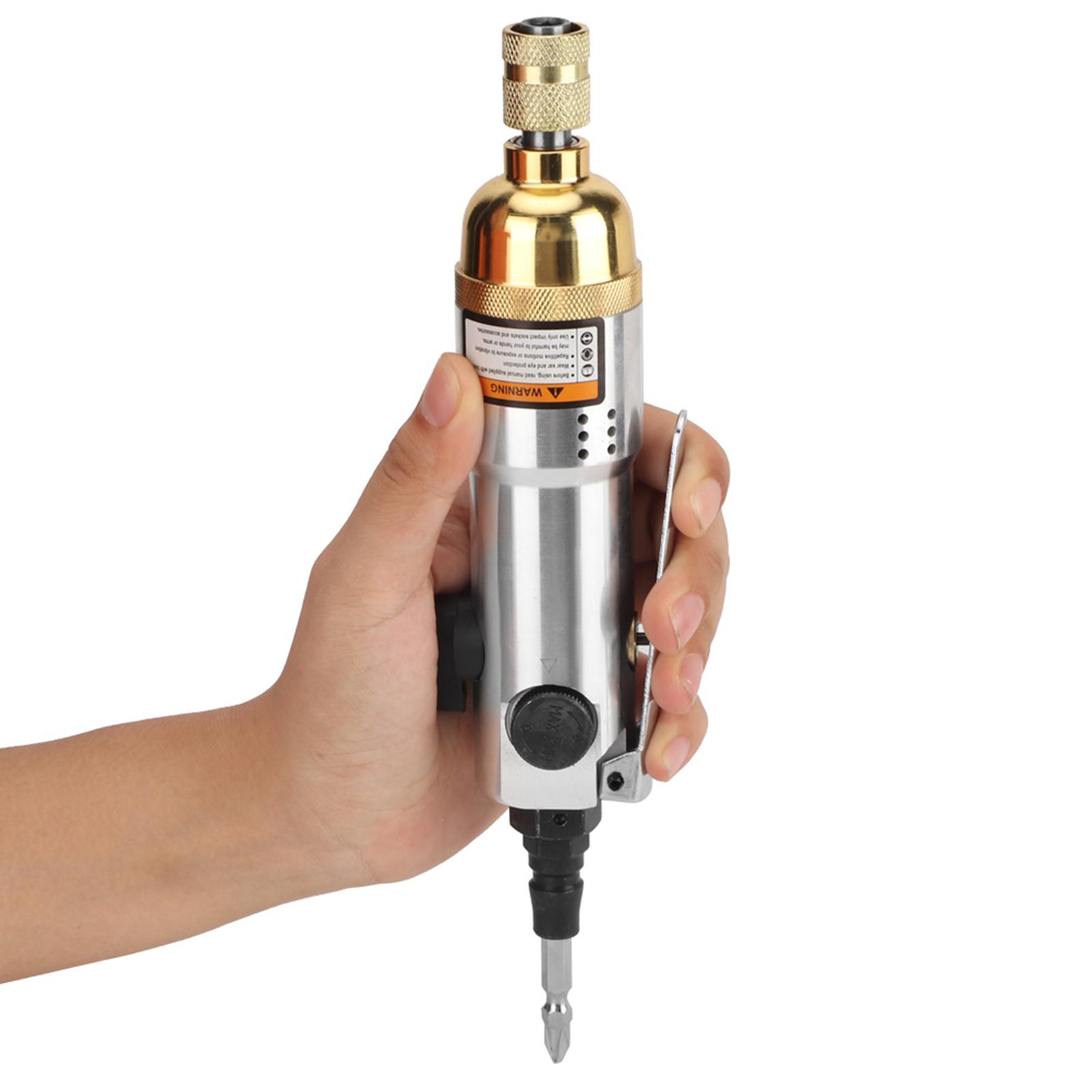 Pneumatic Screwdriver 1Celsius4\ \ , 10,500 RPM, High  , Suitable for Furniture, Machinery, Construction, Appliances