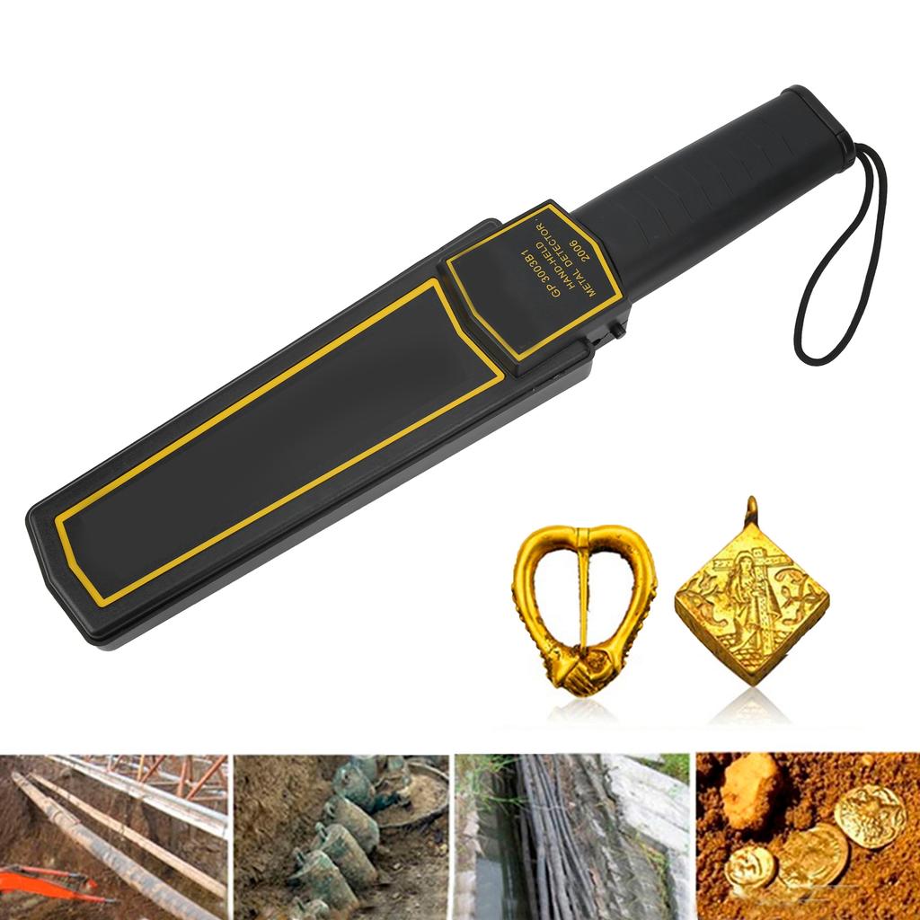 Handheld Portable Metal Detectors Wand for Security Inspection High Sensitivity Super Scanner Magnetic Detector Scanners