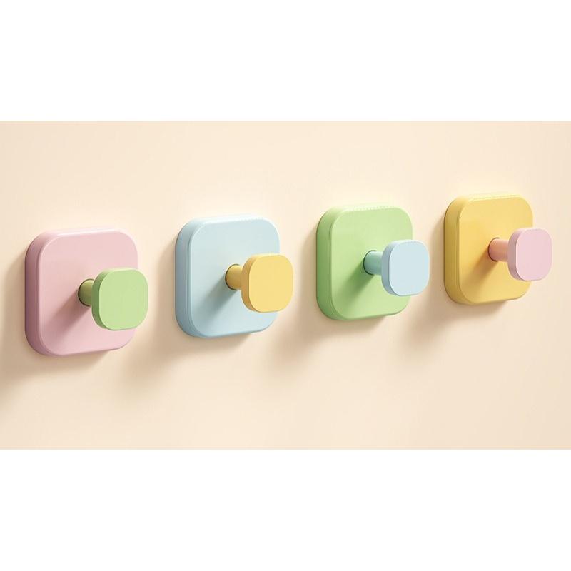 1/4PCS Punch-free Seamless Clothes Towel Suction Cup Hook