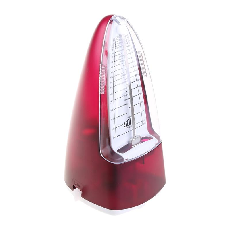 Mechanical Metronome Wood Grained Loud Sound/High Precision for Piano/Guitar/Violin/Drum and Other Instruments