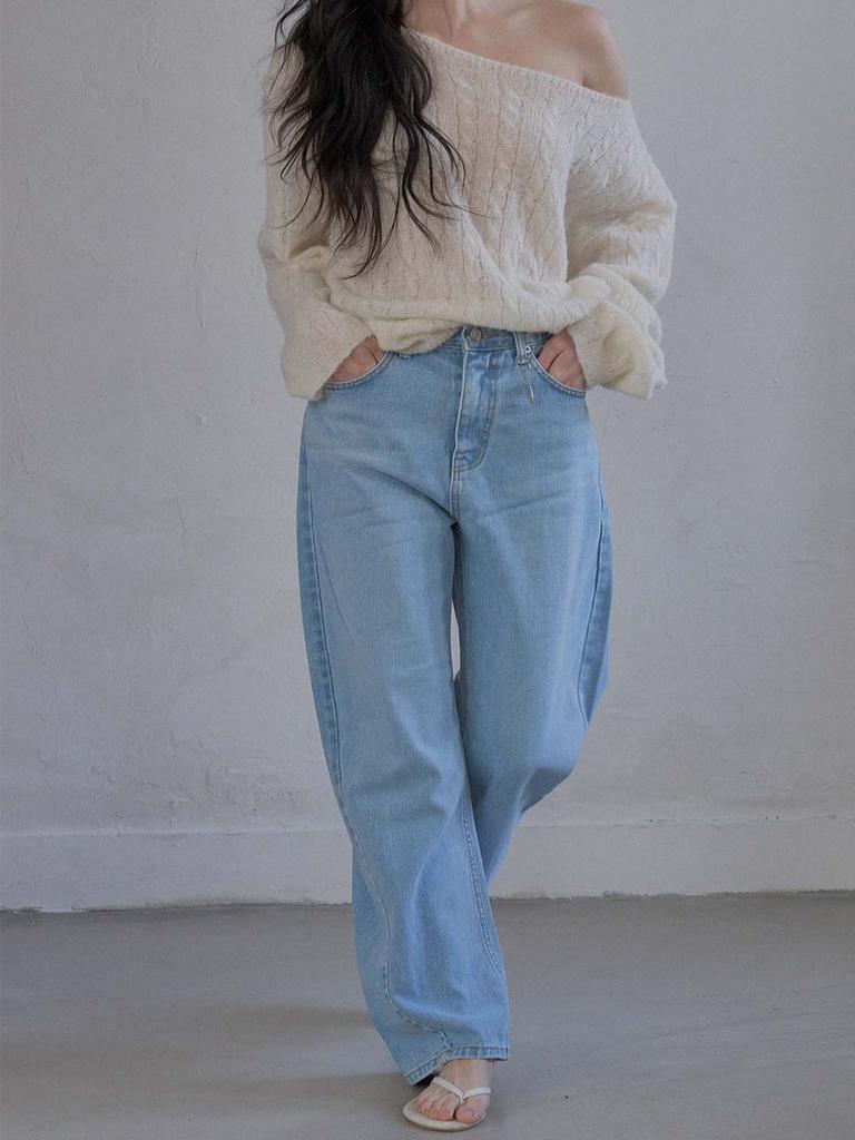 Endieiseutyudio Soft Cable Knit_2Color
