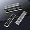 CYYPT1 Car Accessories 3D Metal Emblem Car Body Fender Logo Stickers for Alfa Romeo Giulietta Stelvio Mito 159 147 156 166 Giulia GT 8C