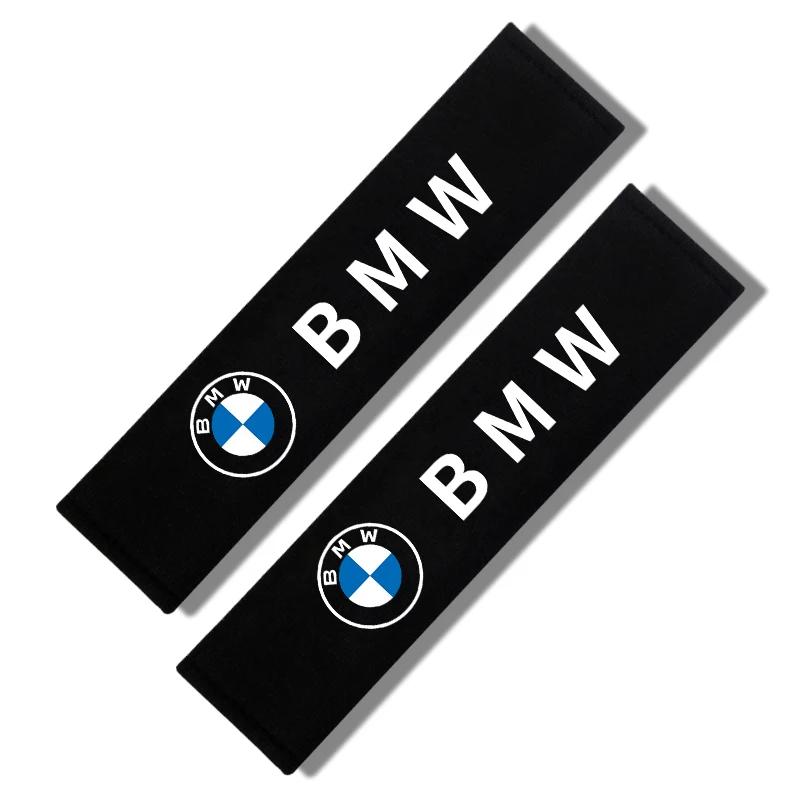 

Car Interior Seat Belt Protector Comfortable Breathable Cotton Seat Belt Cover For BMW M POWER X3 X5 X6 E36 E46 E90 E60 E87
