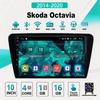 2Din Android Car-Play Car Radio,Skoda Octavia 2014-2020,Multimedia Player Head Unit Stereo GPS Navigation BT WIFI,2+32GB