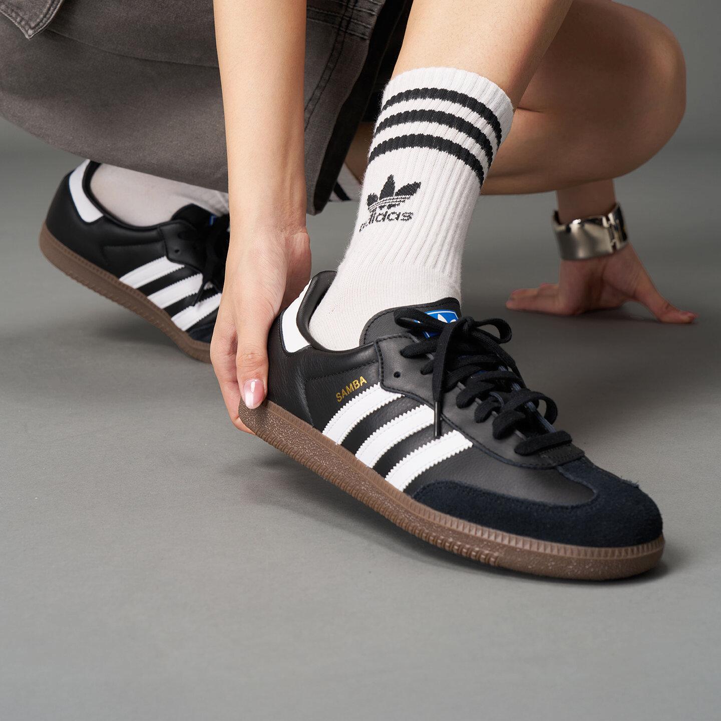 

adidas Samba OG Черный с коричневой подошвой 36